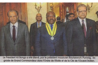 Gabon - Ile Maurice: Ali Bongo achève sa visite officielle 